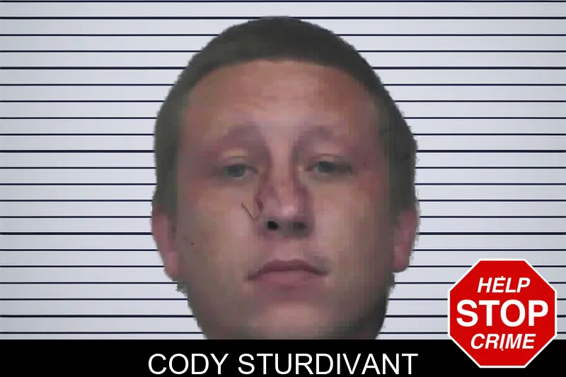Cody Sturdivant mugshot