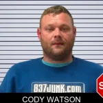 Cody Watson mugshot