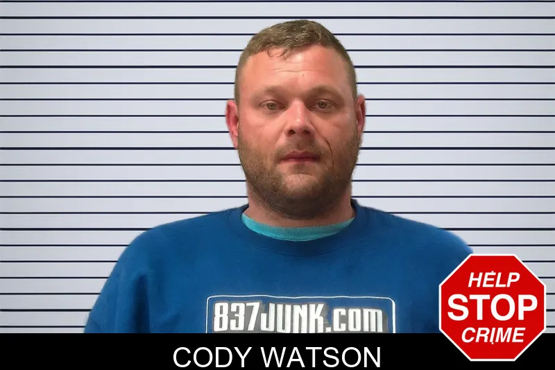 Cody Watson mugshot