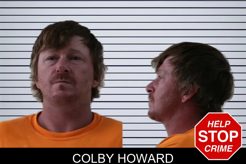 Colby Howard mugshot