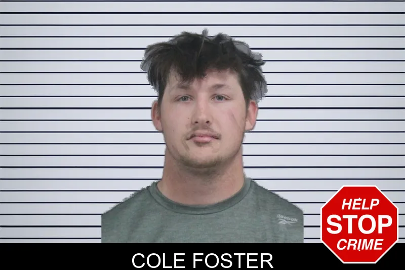 Cole Foster mugshot