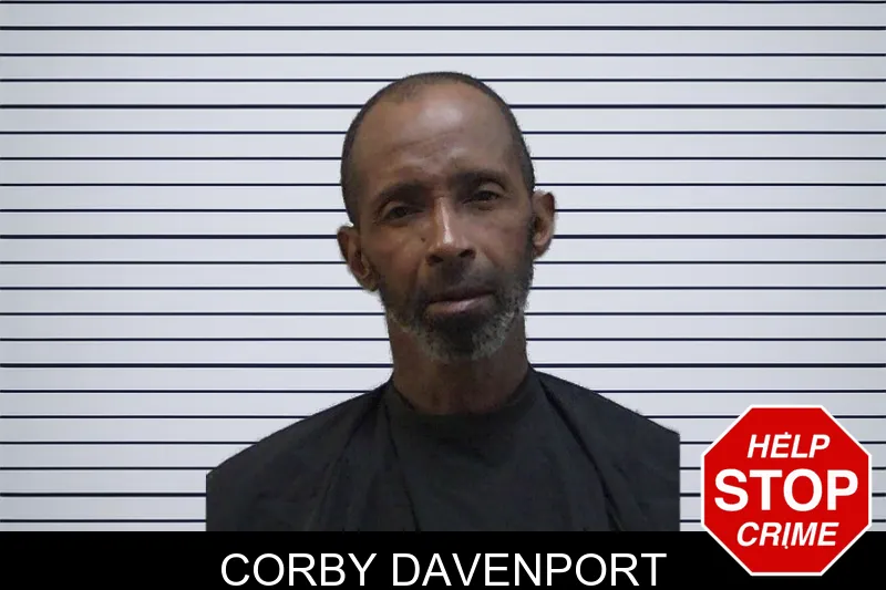 Corby Davenport mugshot