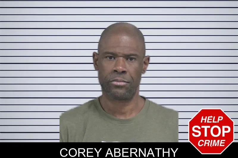 Corey Abernathy mugshot