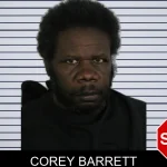 Corey Barrett mugshot
