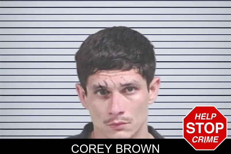 Corey Brown mugshot