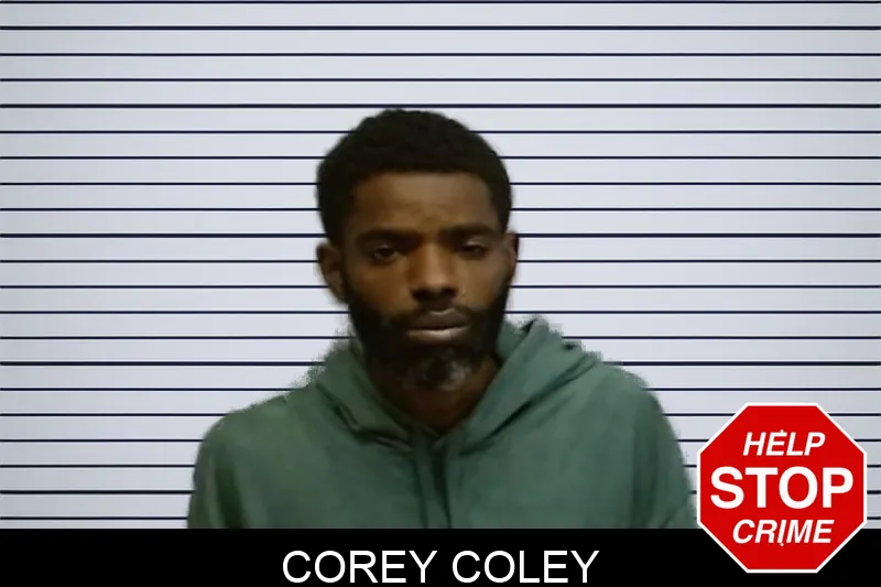 Corey Coley mugshot