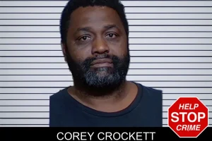 Corey Crockett mugshot