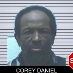 Corey Daniel mugshot