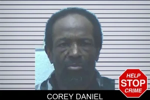 Corey Daniel mugshot