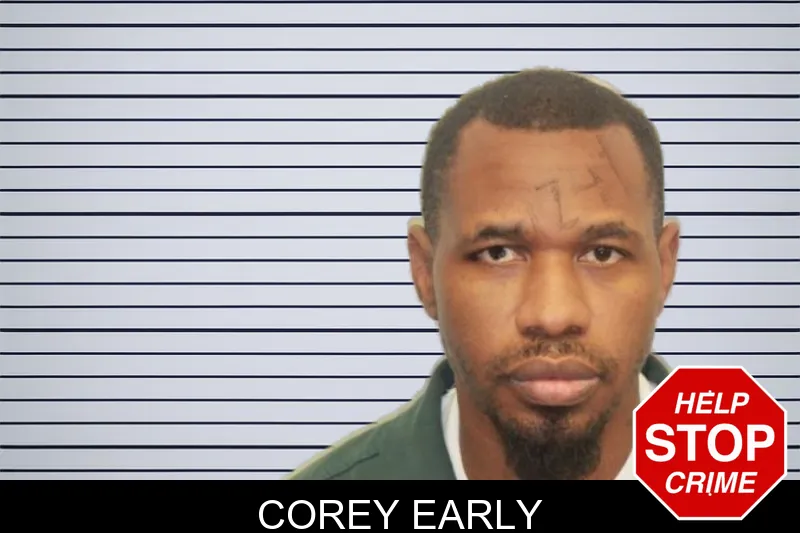 Corey Early mugshot