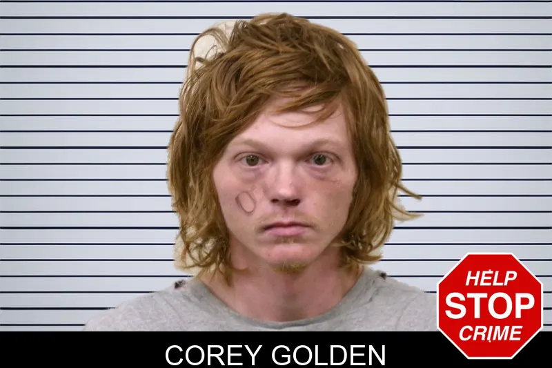 Corey Golden mugshot