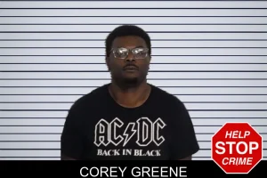 Corey Greene mugshot