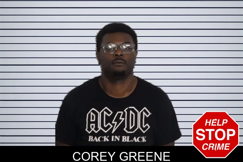 Corey Greene mugshot