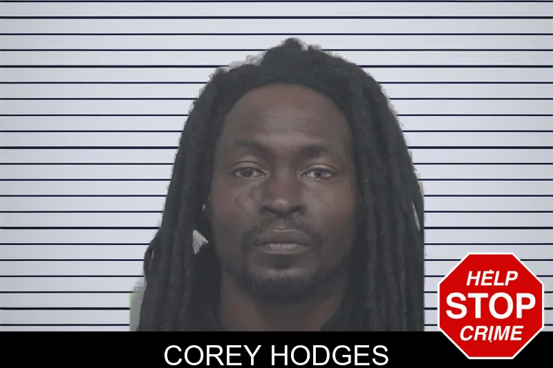 Corey Hodges mugshot