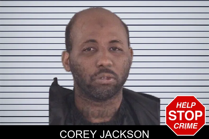 Corey Jackson mugshot