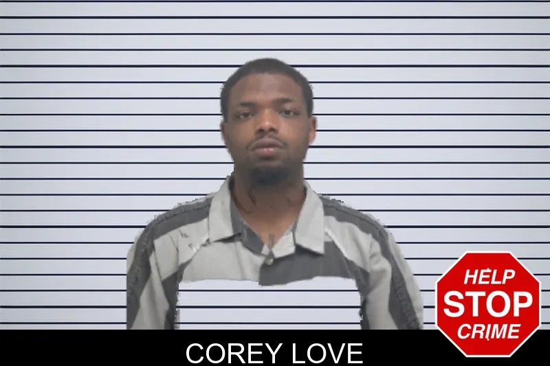 Corey Love mugshot