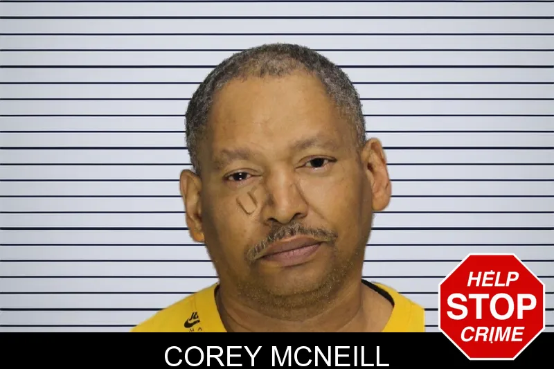 Corey McNeill mugshot