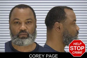 Corey Page mugshot