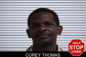 Corey Thomas mugshot