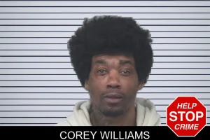 Corey Williams mugshot