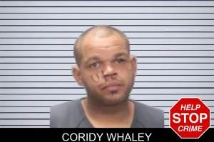 Coridy Whaley mugshot