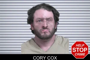 Cory Cox mugshot