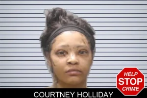 Courtney Holliday mugshot