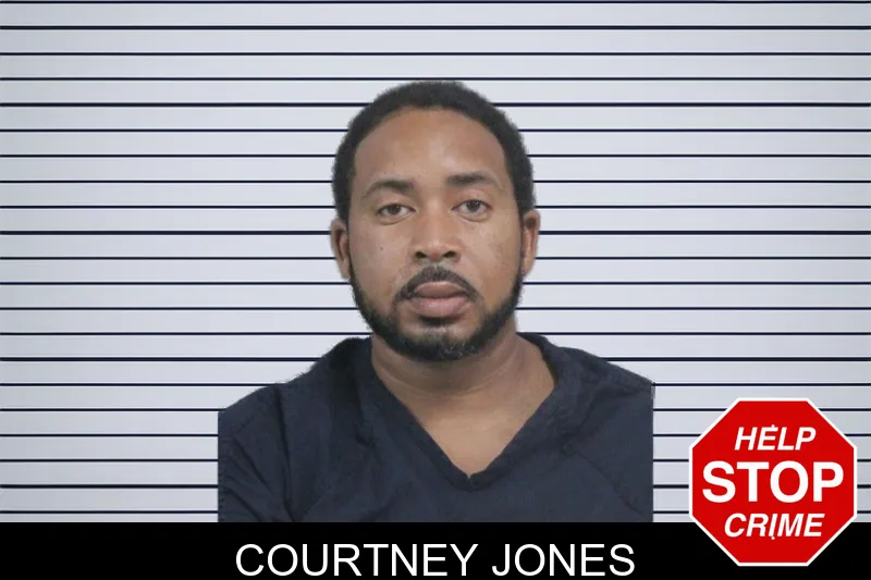 Courtney Jones mugshot