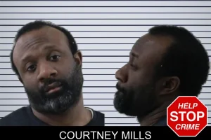 Courtney Mills mugshot