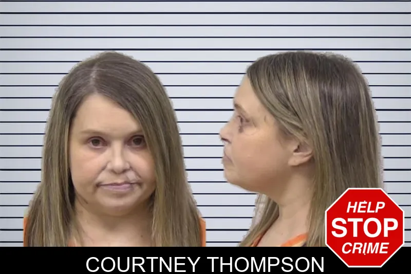 Courtney Thompson mugshot