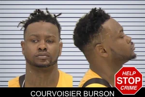 Courvoisier Burson mugshot