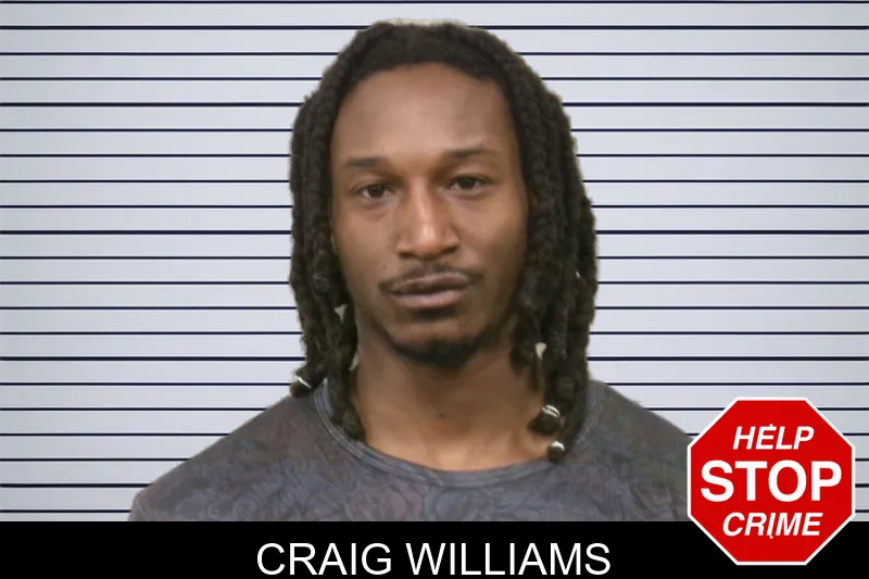Craig Williams mugshot