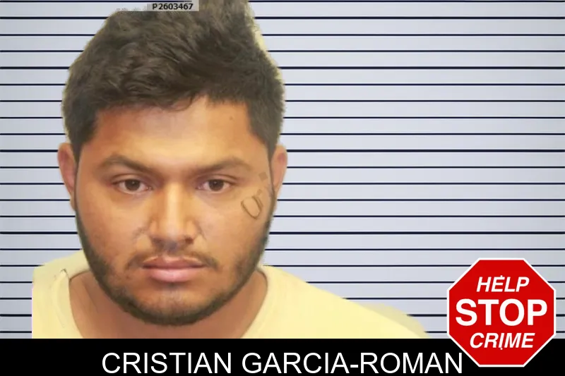 Cristian Garcia-Roman mugshot