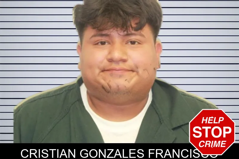 Cristian Gonzales Francisco mugshot