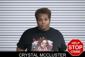 Crystal McCluster mugshot