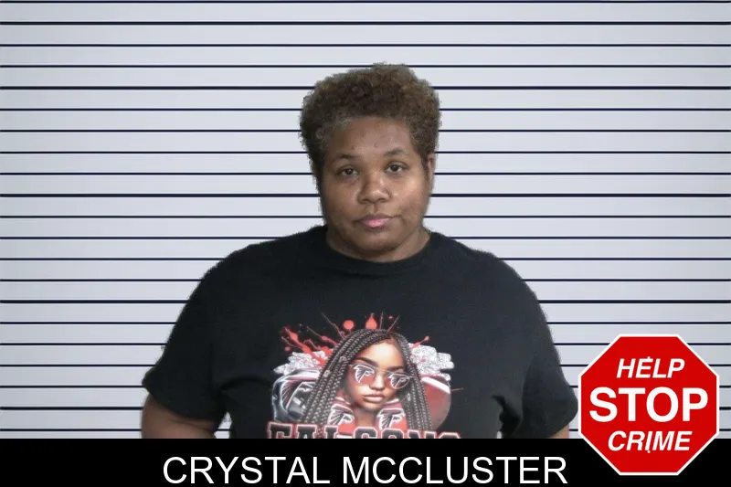 Crystal McCluster mugshot