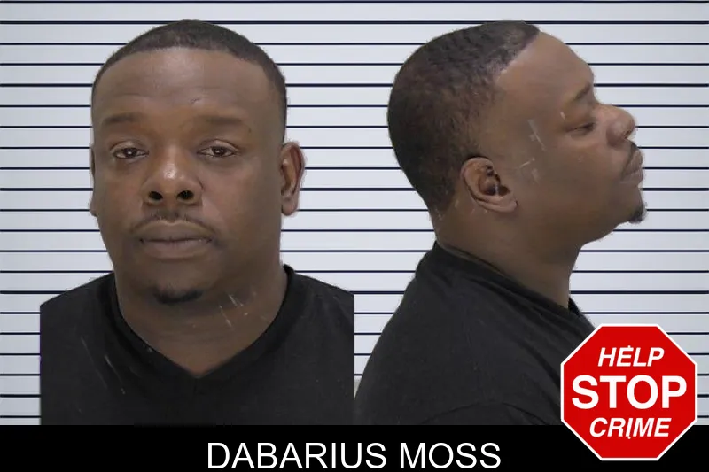Dabarius Moss mugshot