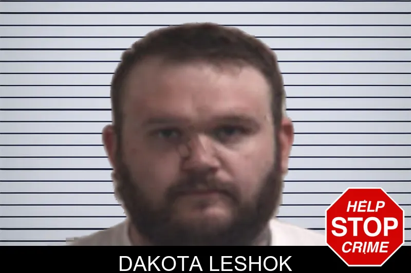 Dakota Leshok mugshot