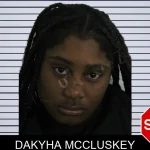 Dakyha McCluskey mugshot