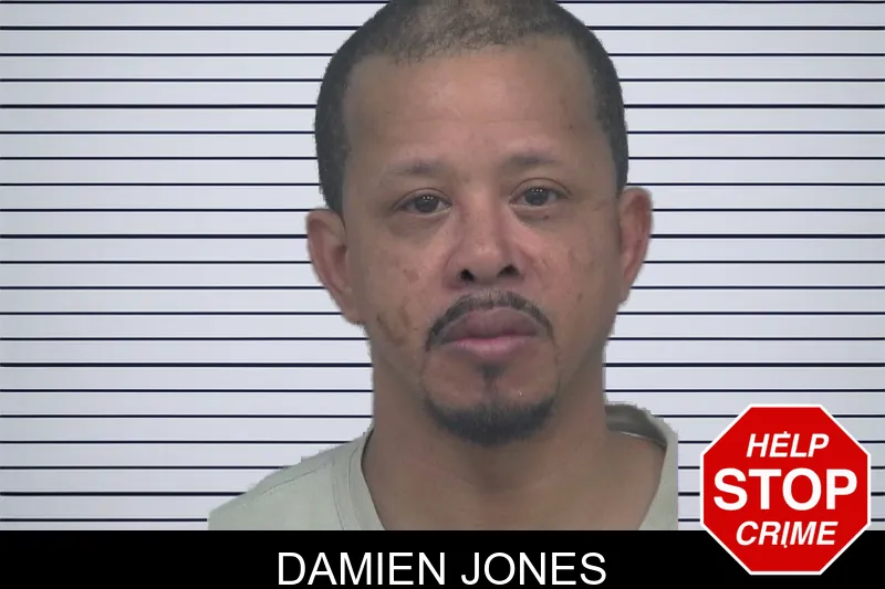Damien Jones mugshot