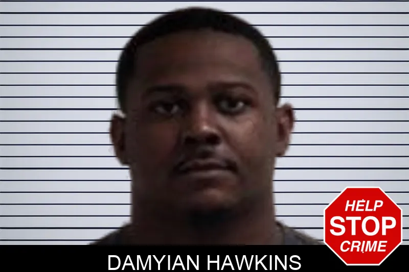 Damyian Hawkins mugshot
