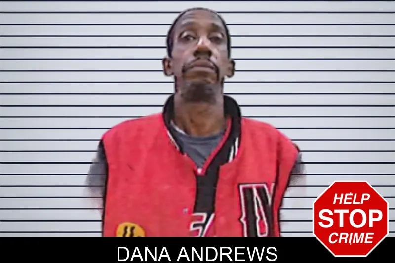 Dana Andrews mugshot