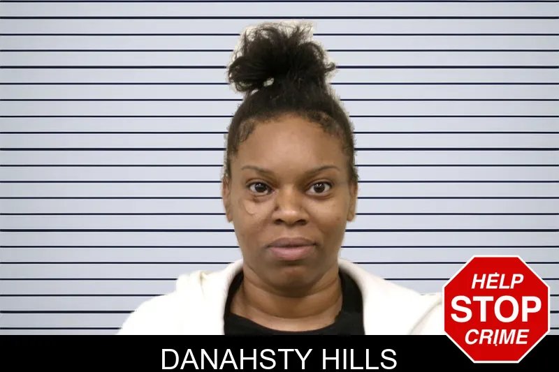 Danahsty Hills mugshot