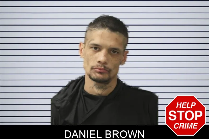 Daniel Brown mugshot