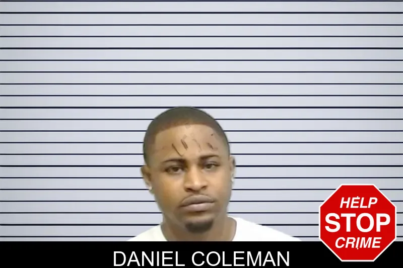 Daniel Coleman mugshot
