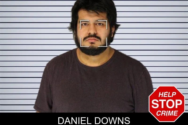 Daniel Downs mugshot