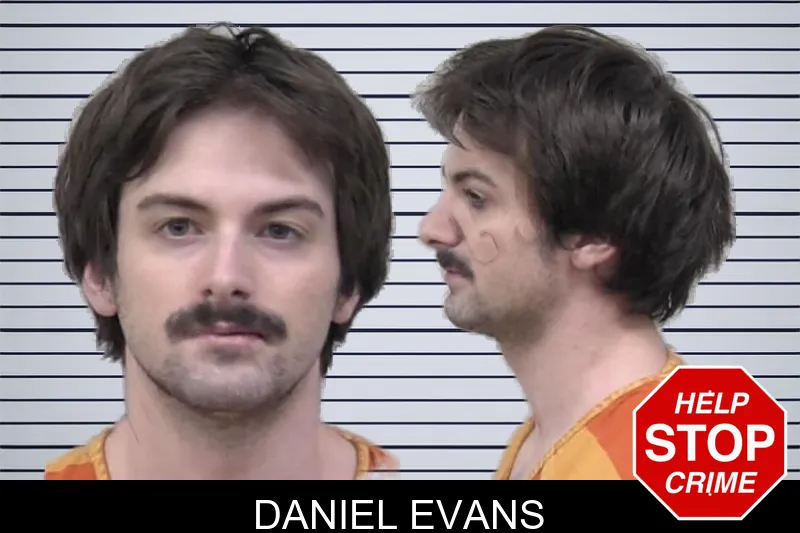 Daniel Evans mugshot