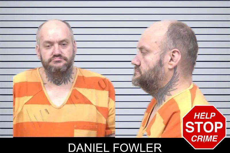 Daniel Fowler mugshot