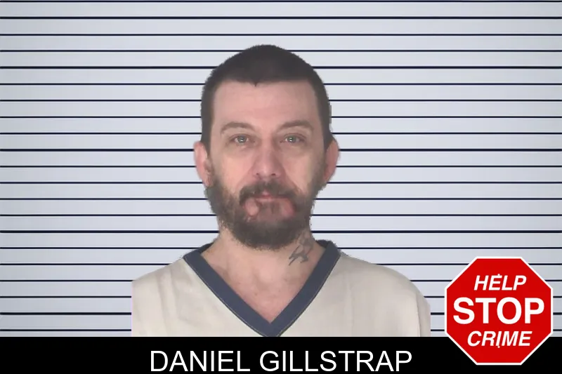 Daniel Gillstrap mugshot
