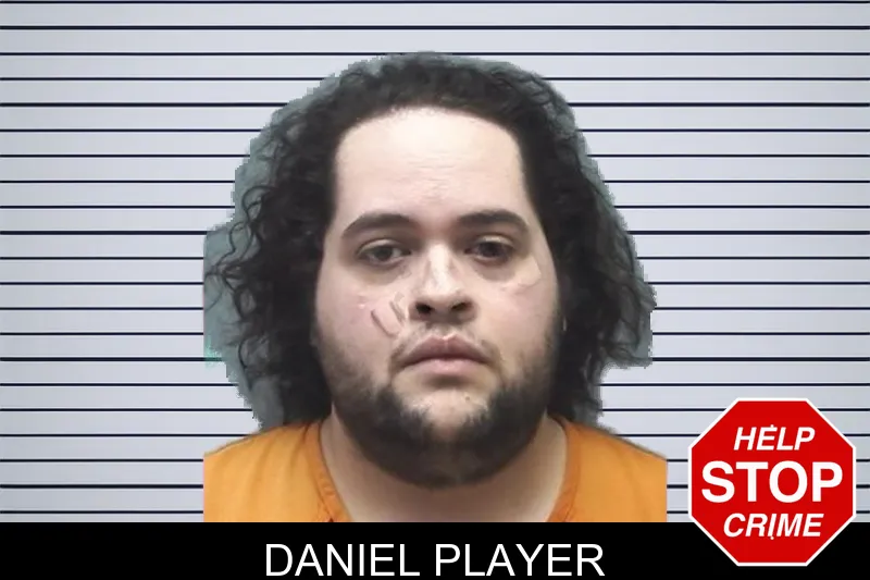 Daniel Player mugshot